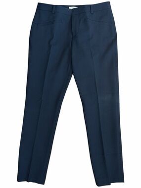 Club Monaco Navy Textured Pants